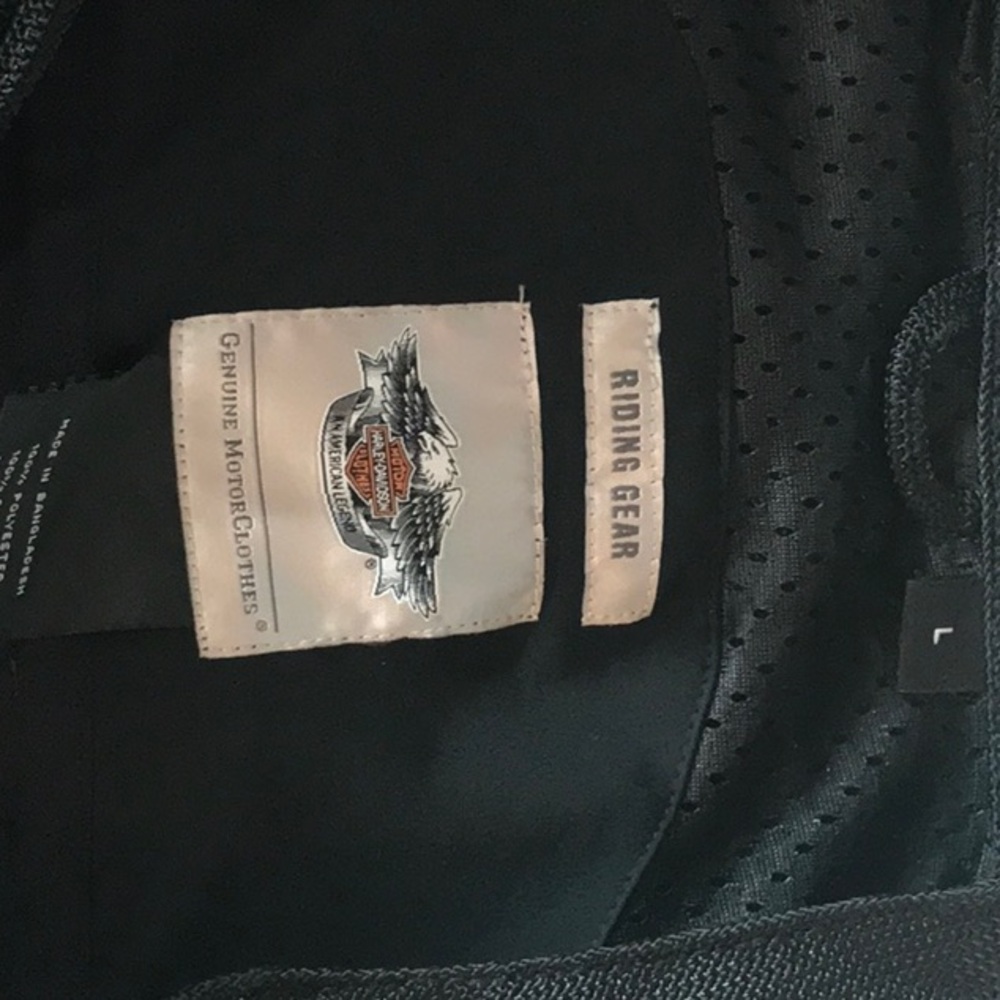 Harley-Davidson ladies mesh riding jacket. LIKE NEW CONDITION - Picture 7 of 8